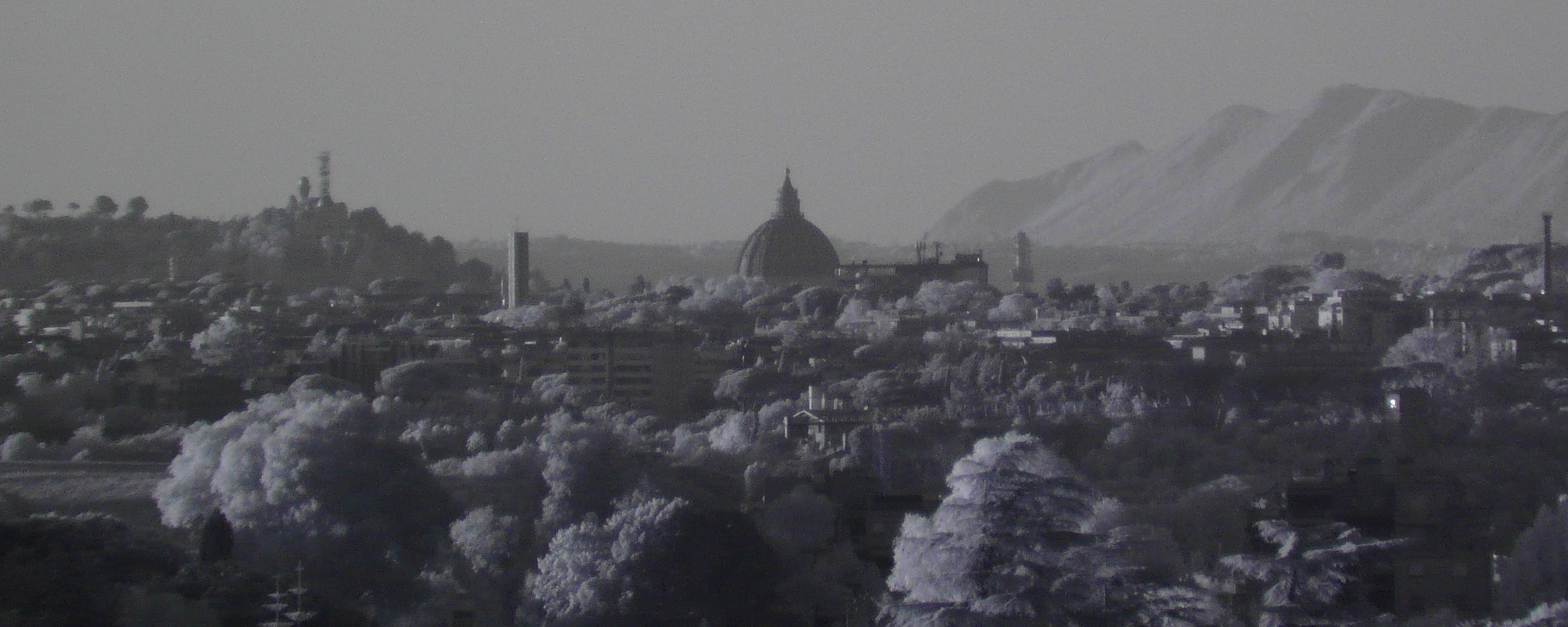 infrared St. Peter, Rome