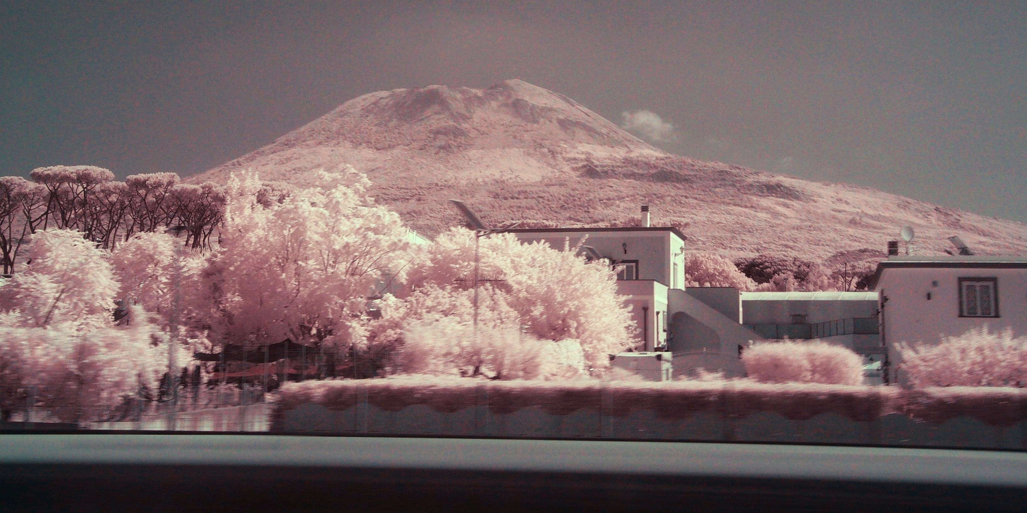 Vesuvius seen from below